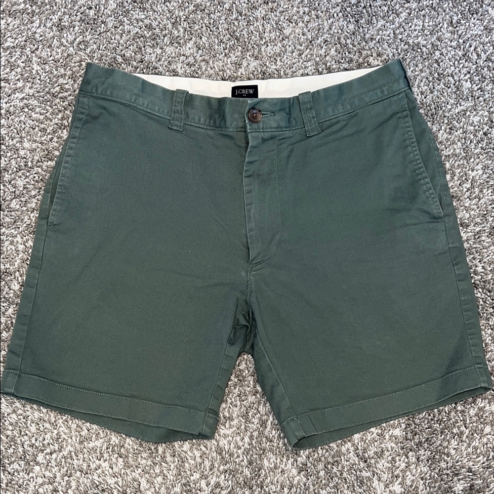 J. Crew Men's Forest Green Shorts